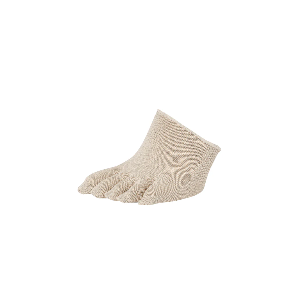Green Tea Silk Toe Cover Socks - Image 12
