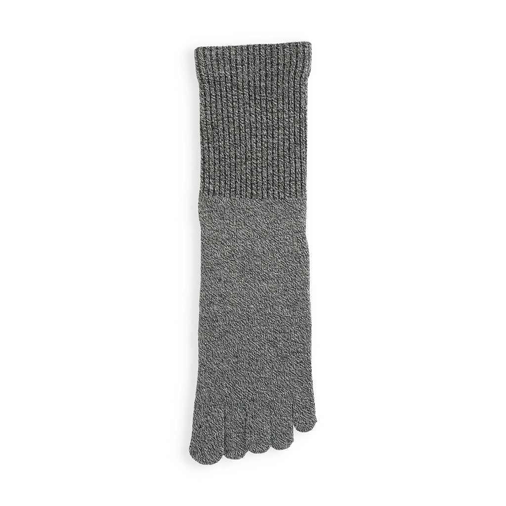 Loose-Fit Cotton Toe Crew Socks - Image 10