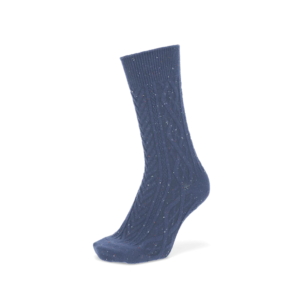 Aran Cable Merino Crew Socks - Image 17