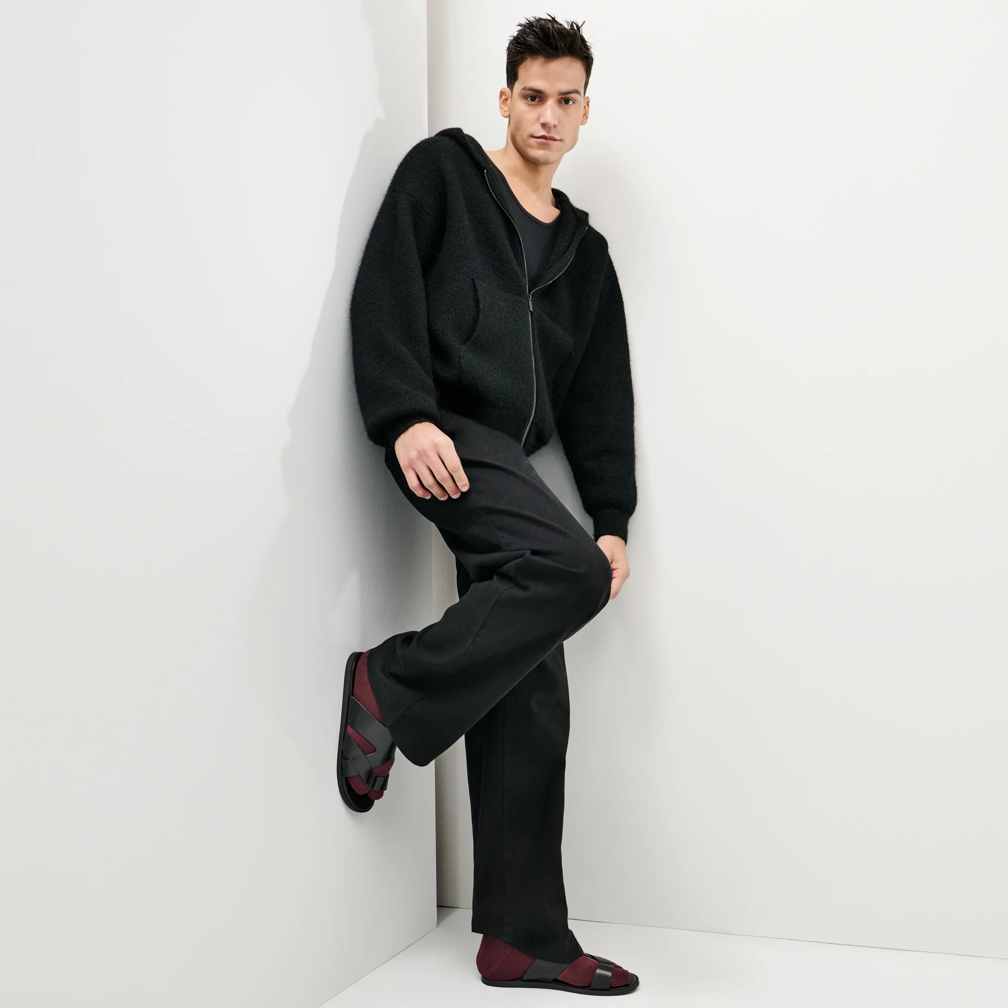 Cotton Pile Tabi Ankle Socks - Image 4