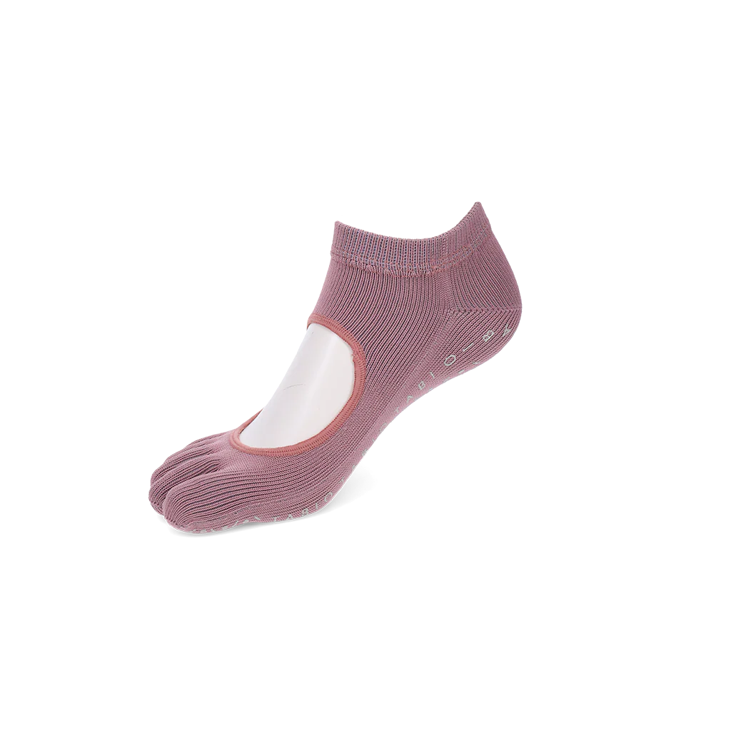 Dry-Touch Wellness Open-Instep Toe Ankle Socks - Image 8