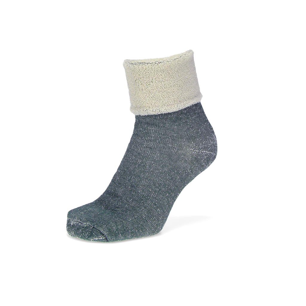 Full-Pile Organic Cotton Lounge Crew Socks - Image 10