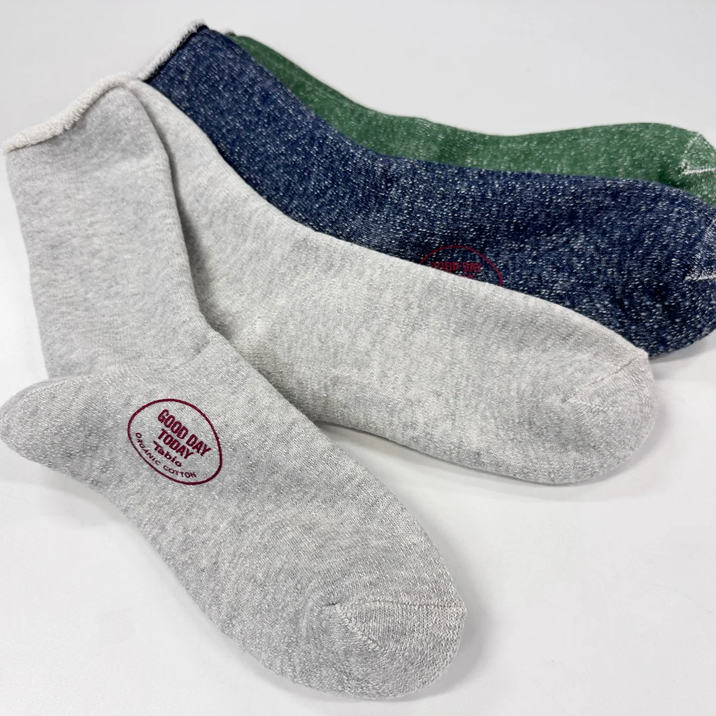 Full-Pile Organic Cotton Lounge Crew Socks - Image 3