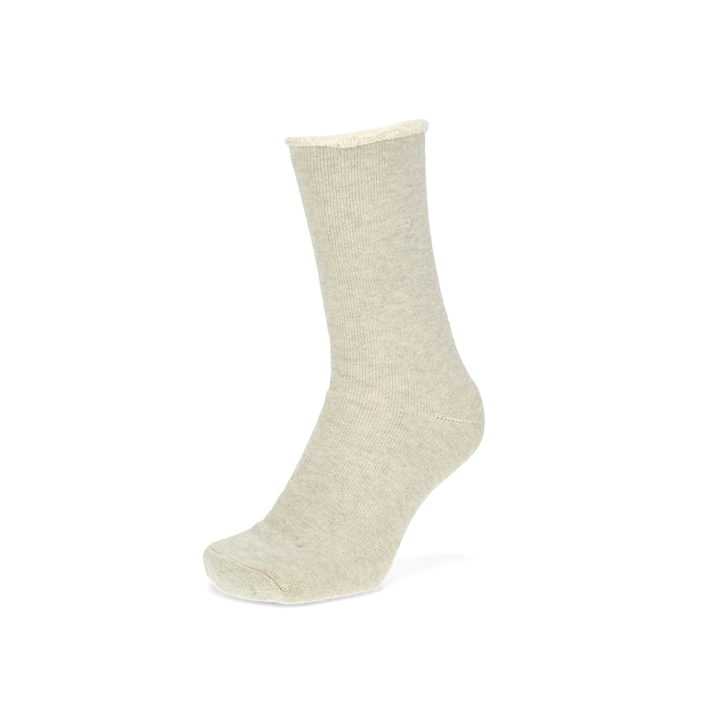Full-Pile Organic Cotton Lounge Crew Socks - Image 5