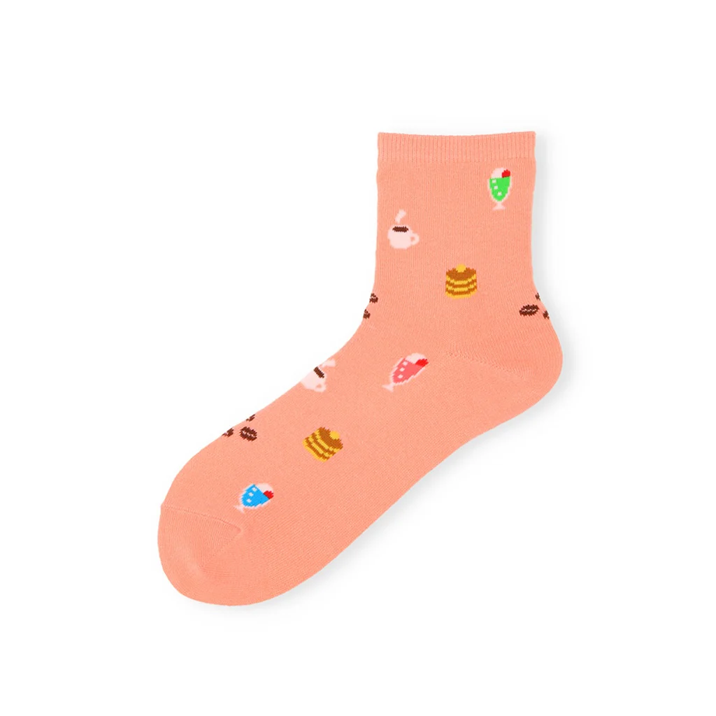 Japanese Retro Coffee Shop Socks - Image 3