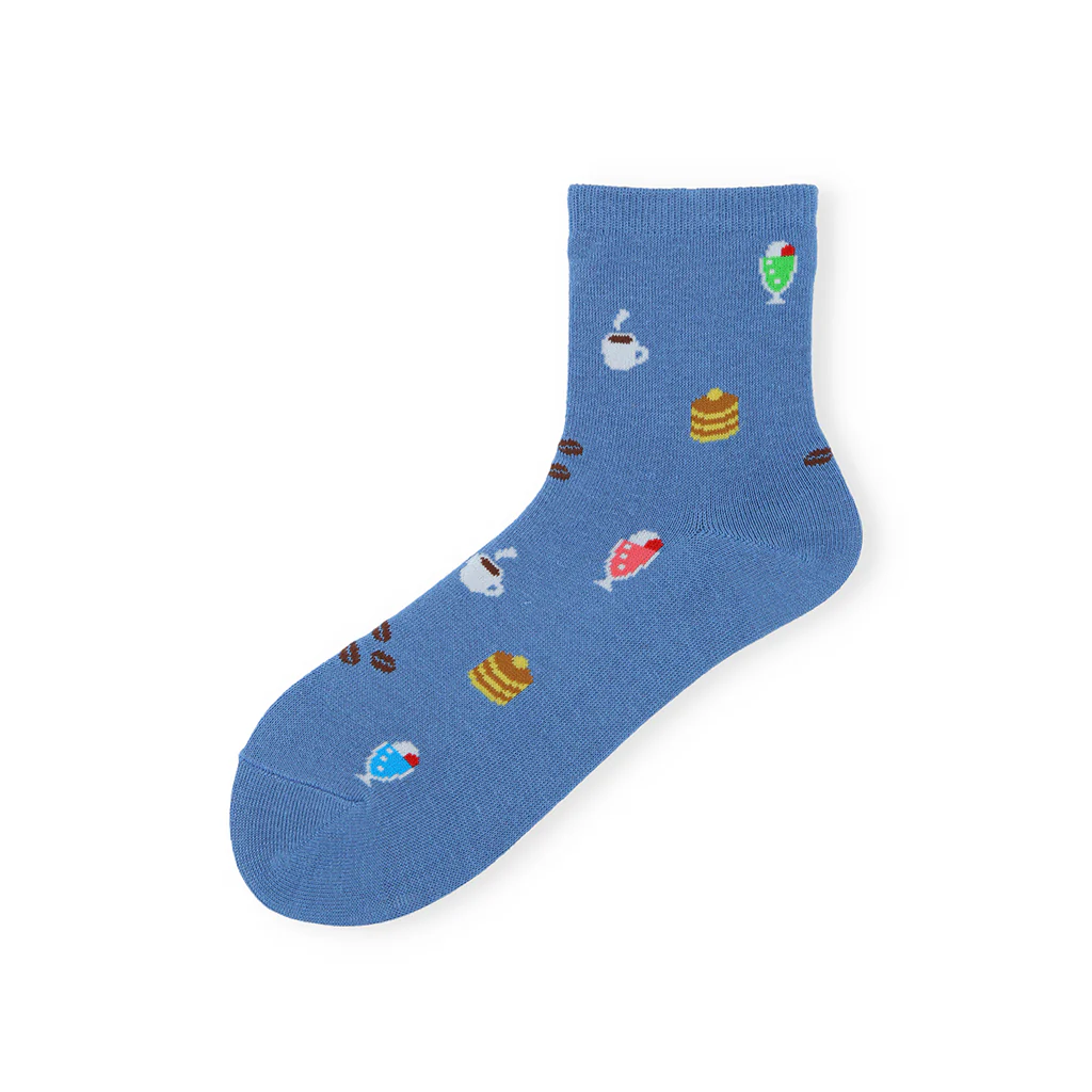 Japanese Retro Coffee Shop Socks - Image 5