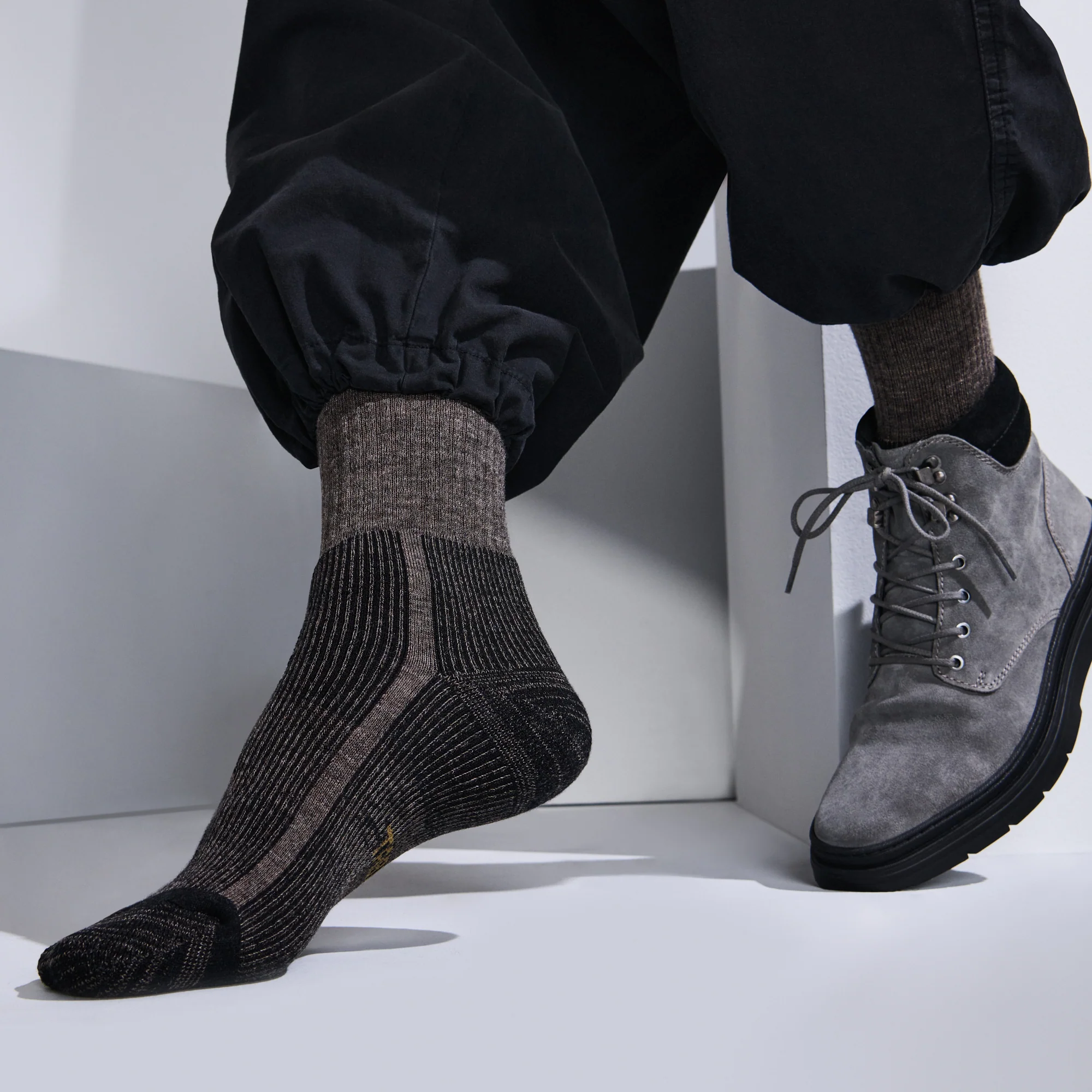 Merino Wool Hiking Crew Socks