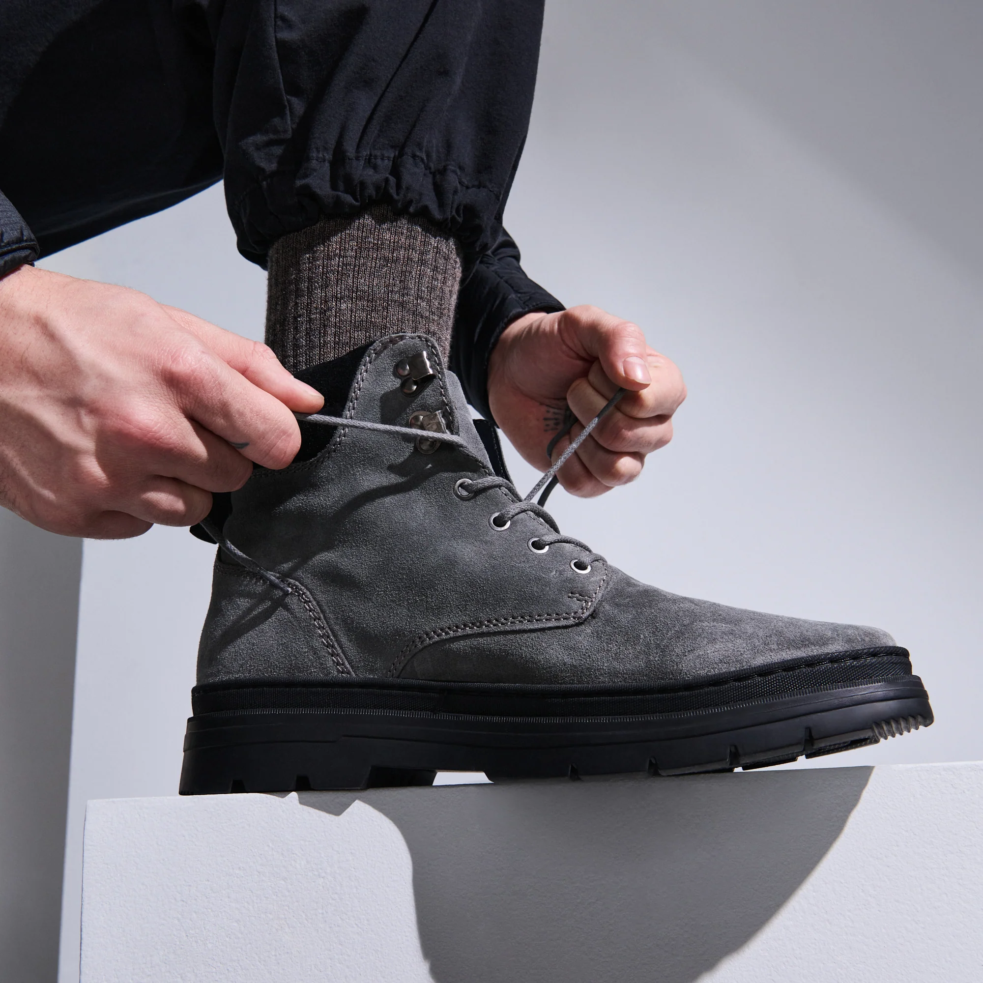 Merino Wool Hiking Crew Socks - Image 3
