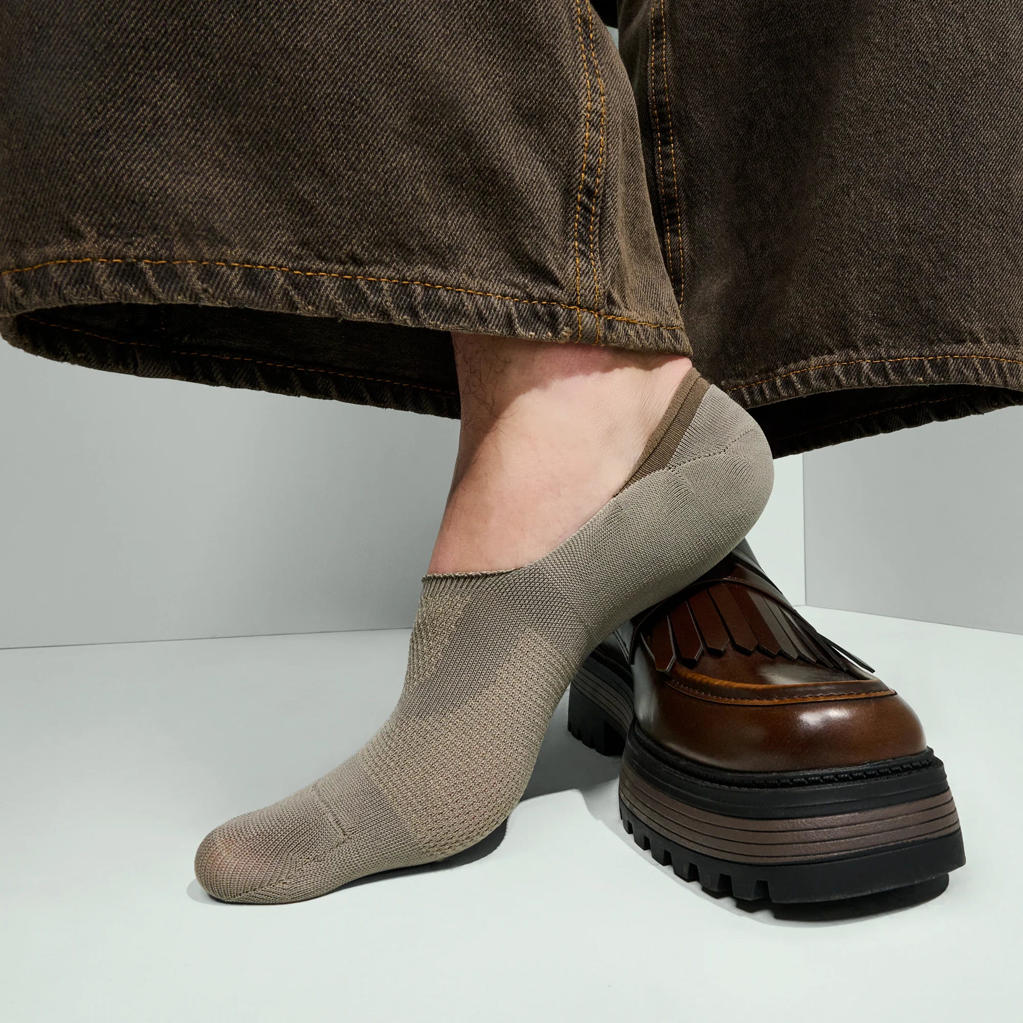 Perfect Fit Dry Mesh No-Show Socks with COOLMAX®︎ fiber