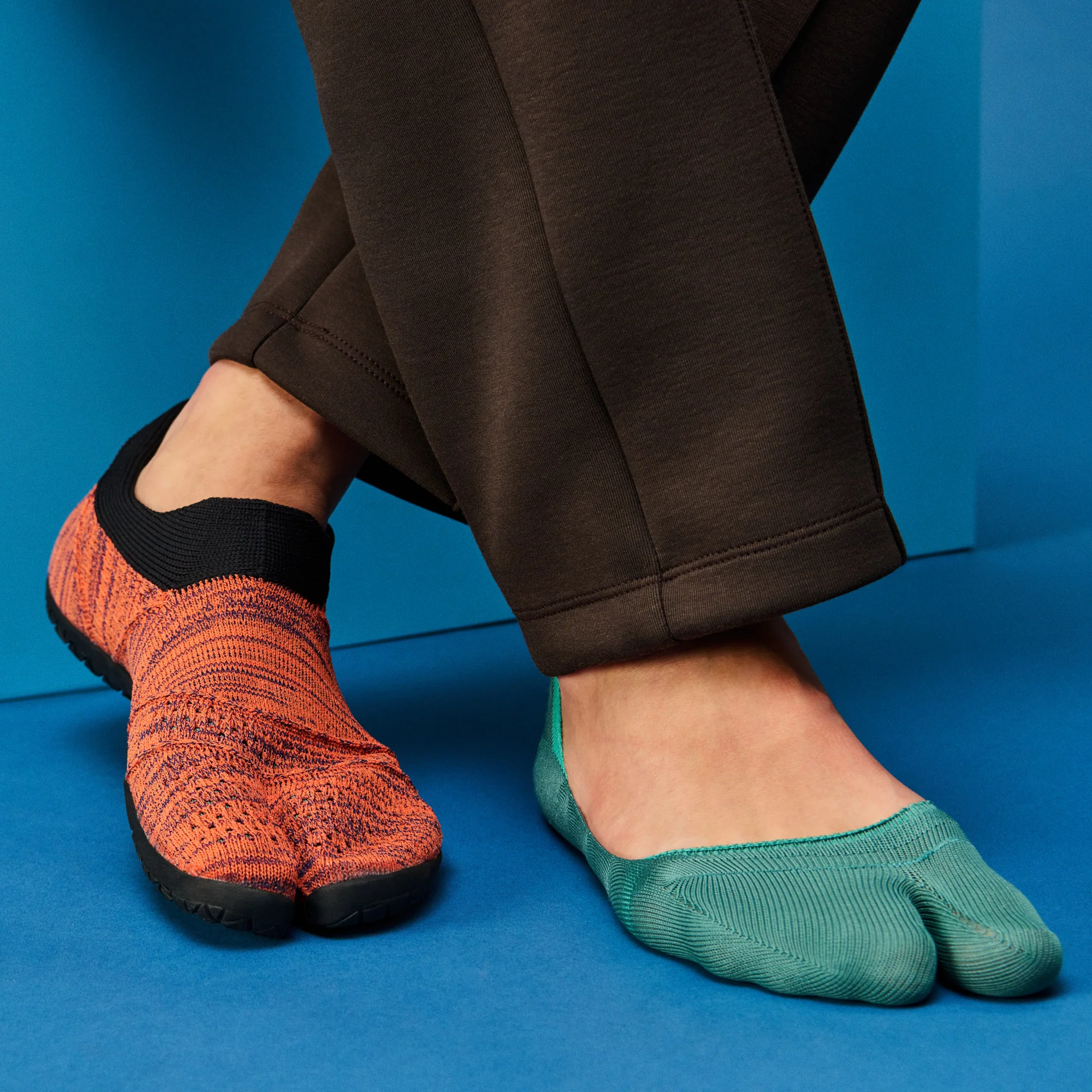 Perfect Fit Tabi No-Show Socks with COOLMAX®︎ fiber
