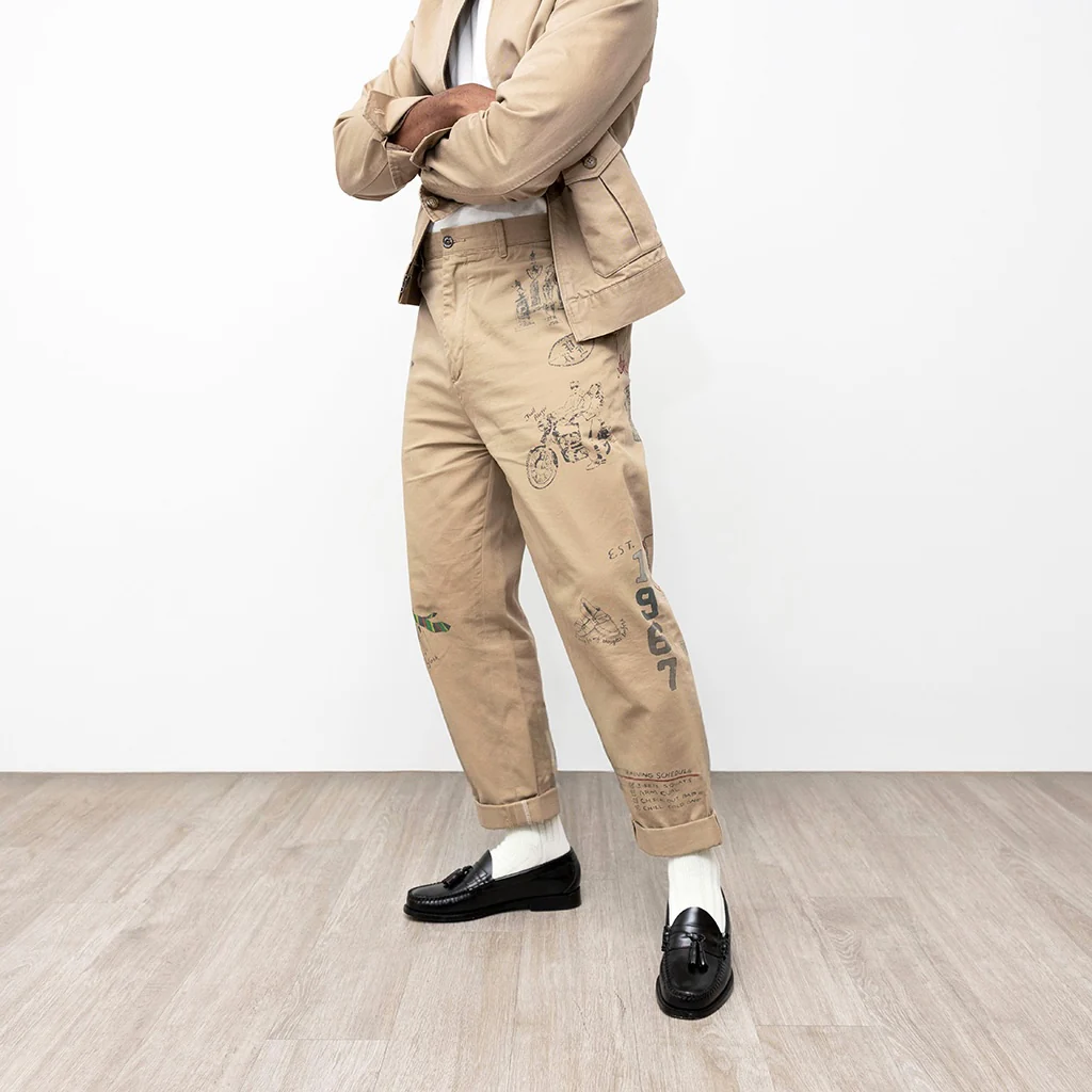 Pique Cotton Crew Socks - Image 3
