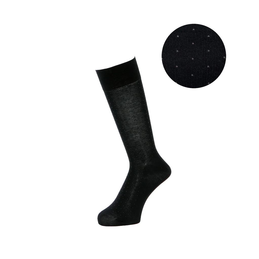 Plush Pin Cotton Crew Socks - Image 7