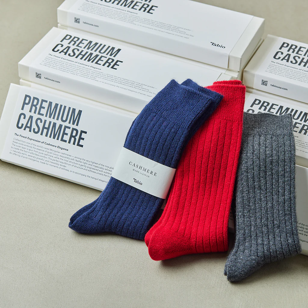 Premium Finest Cashmere Crew Socks - Image 2