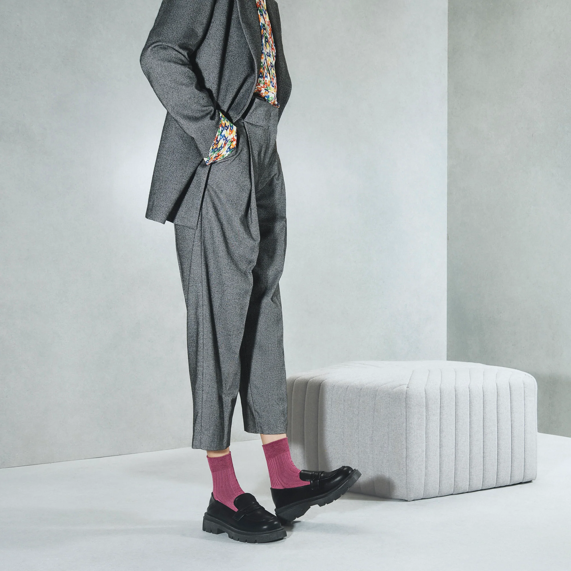 Premium Silky Cotton Quarter Socks - Image 2