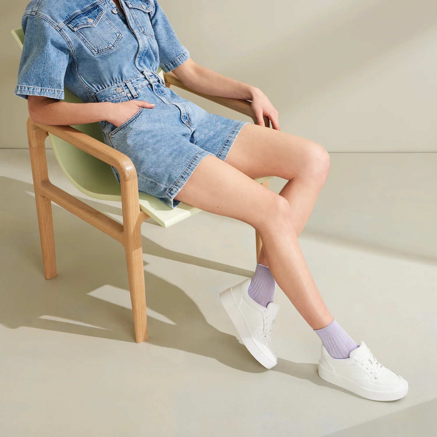 Premium Silky Cotton Quarter Socks - Image 4