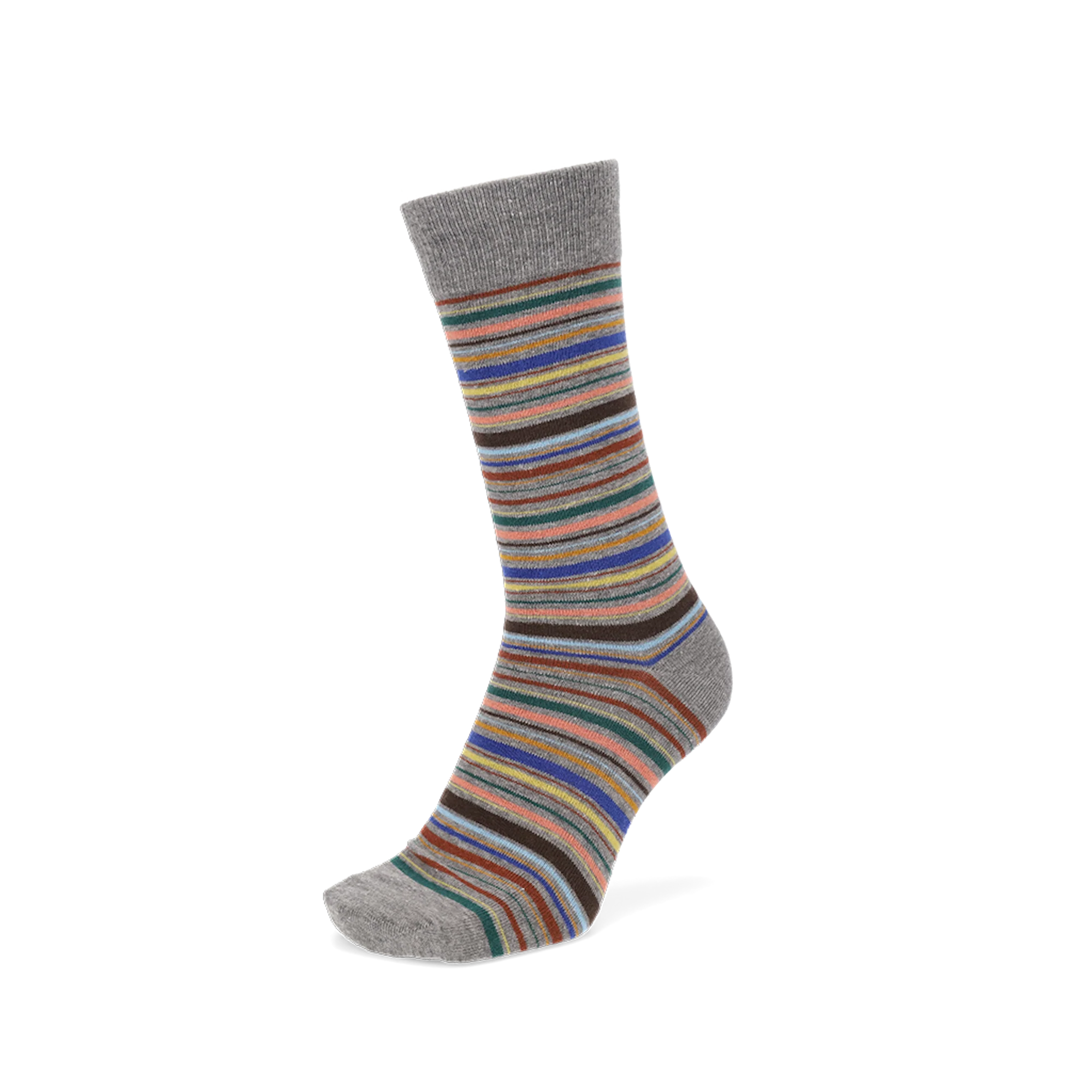 Racing Stripe Cotton Crew Socks - Image 8