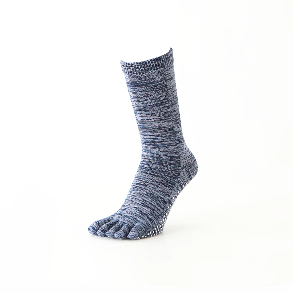 Reflexology Cotton Toe Crew Socks - Image 14