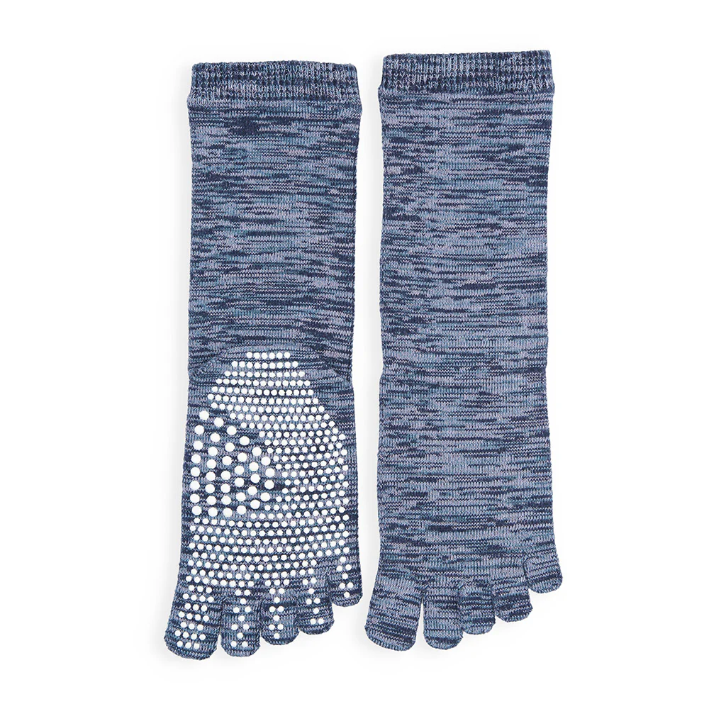 Reflexology Cotton Toe Crew Socks - Image 15