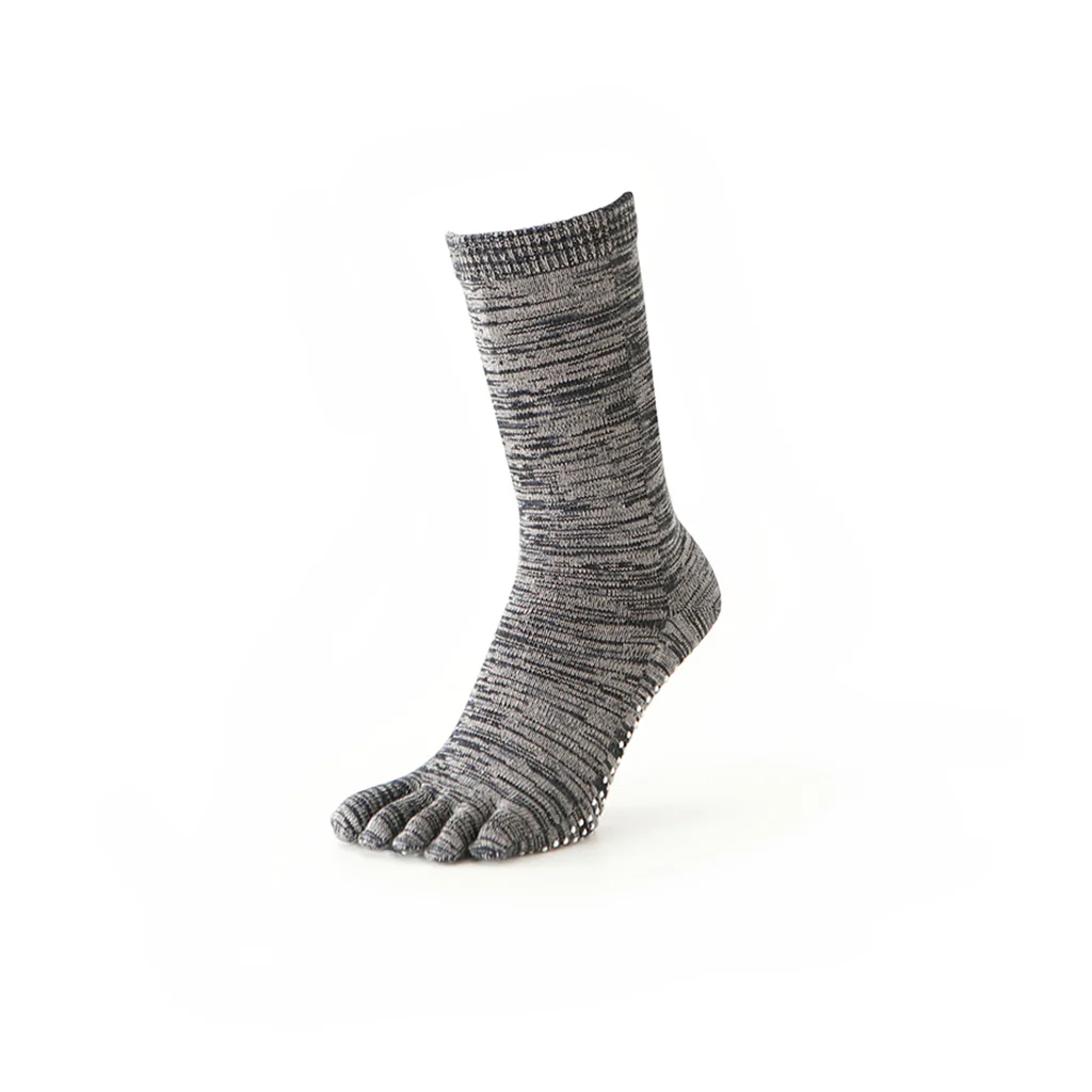 Reflexology Cotton Toe Crew Socks - Image 8