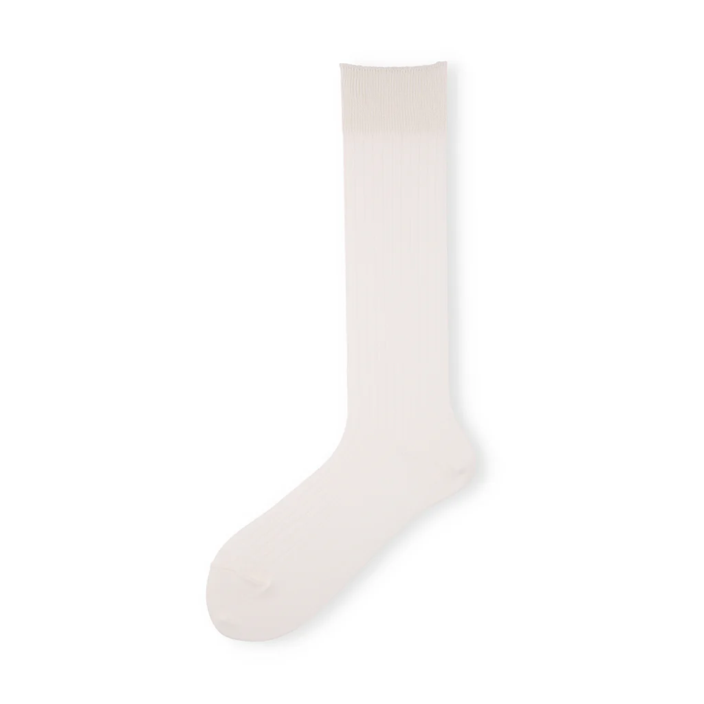 Sheer Cotton Crew Socks - Image 4