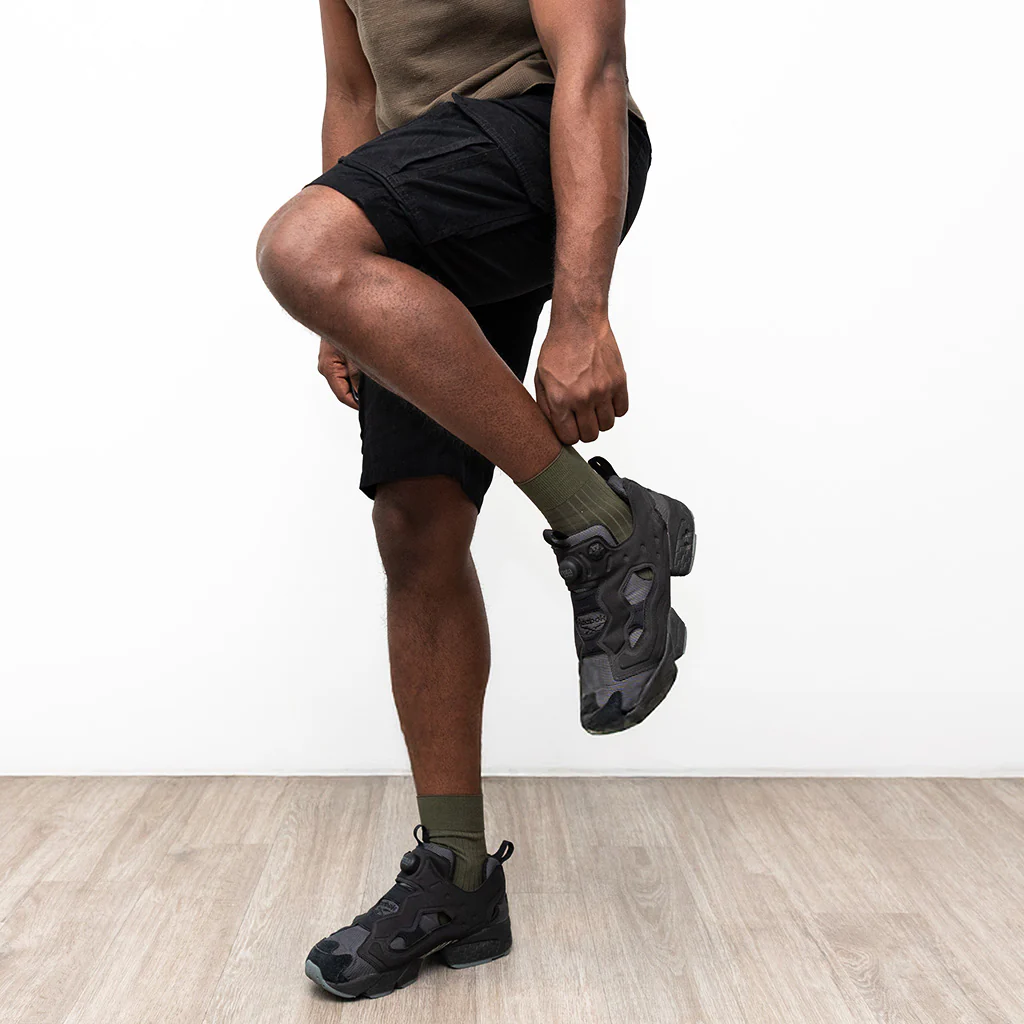 Silky Cotton Quarter Socks - Image 2