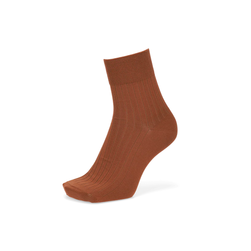 Silky Cotton Quarter Socks - Image 4