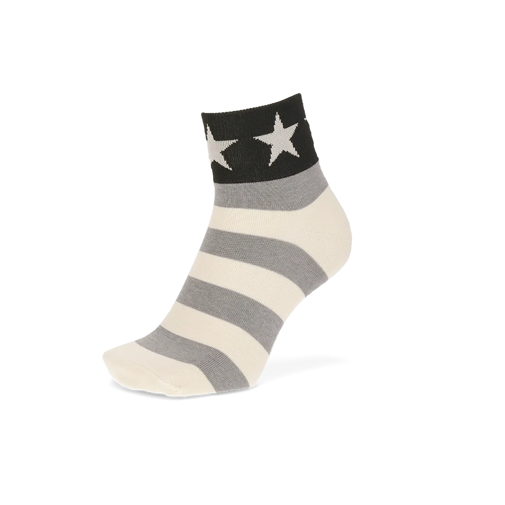 Stars and Stripes Quarter Socks with COOLMAX®︎ fiber - Image 3