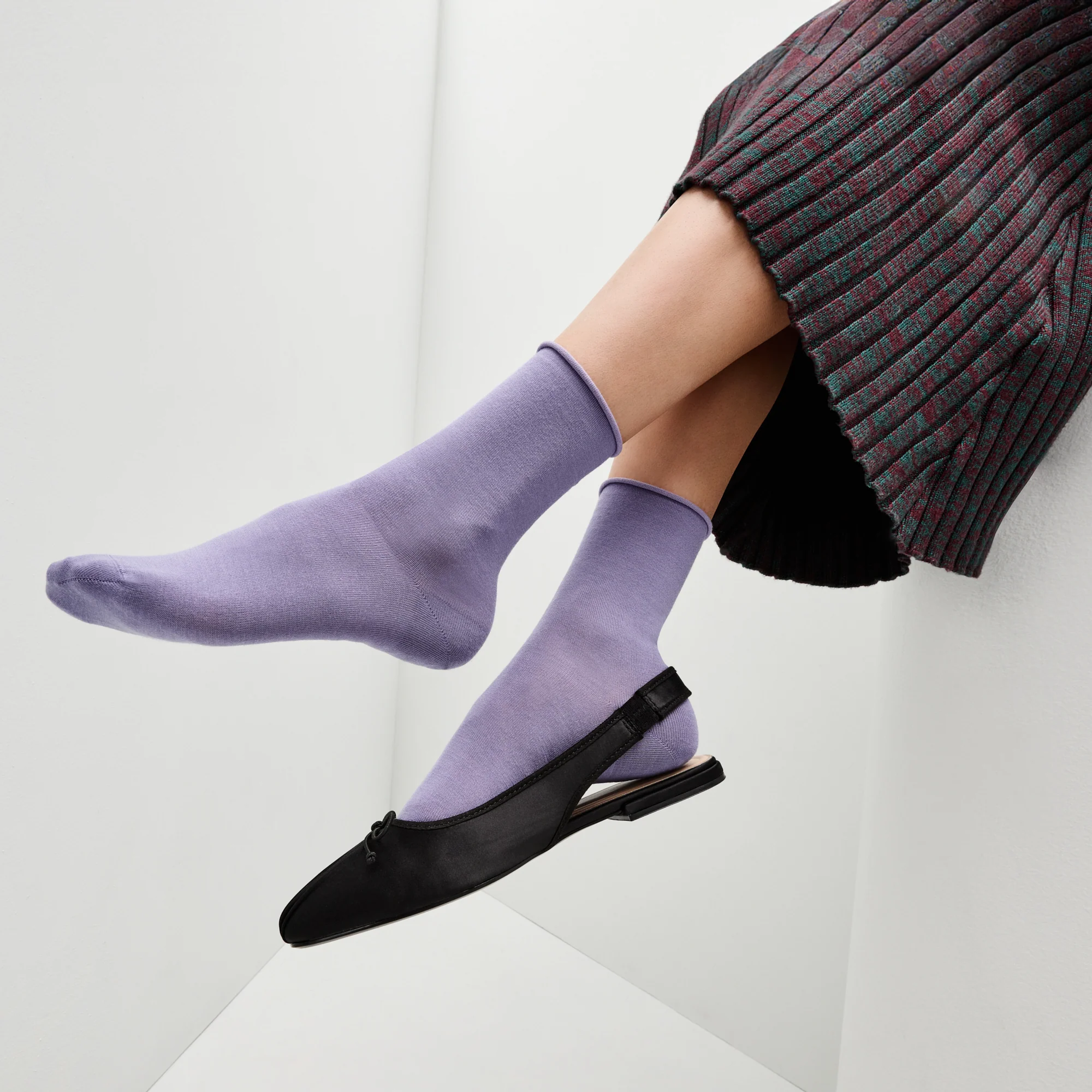 Super Extra Fine Merino Wool Crew Socks