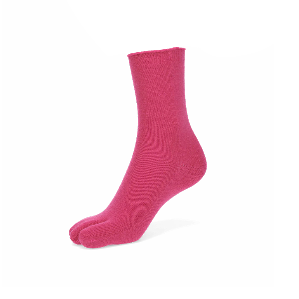 Super Extra Fine Merino Wool Tabi Crew Socks - Image 14