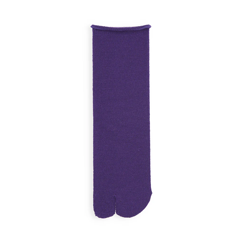 Super Extra Fine Merino Wool Tabi Crew Socks - Image 17