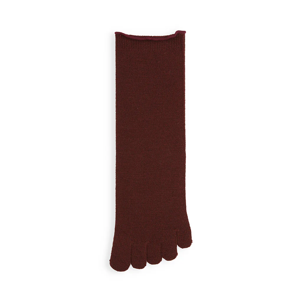 Super Extra Fine Merino Wool Toe Crew Socks - Image 11
