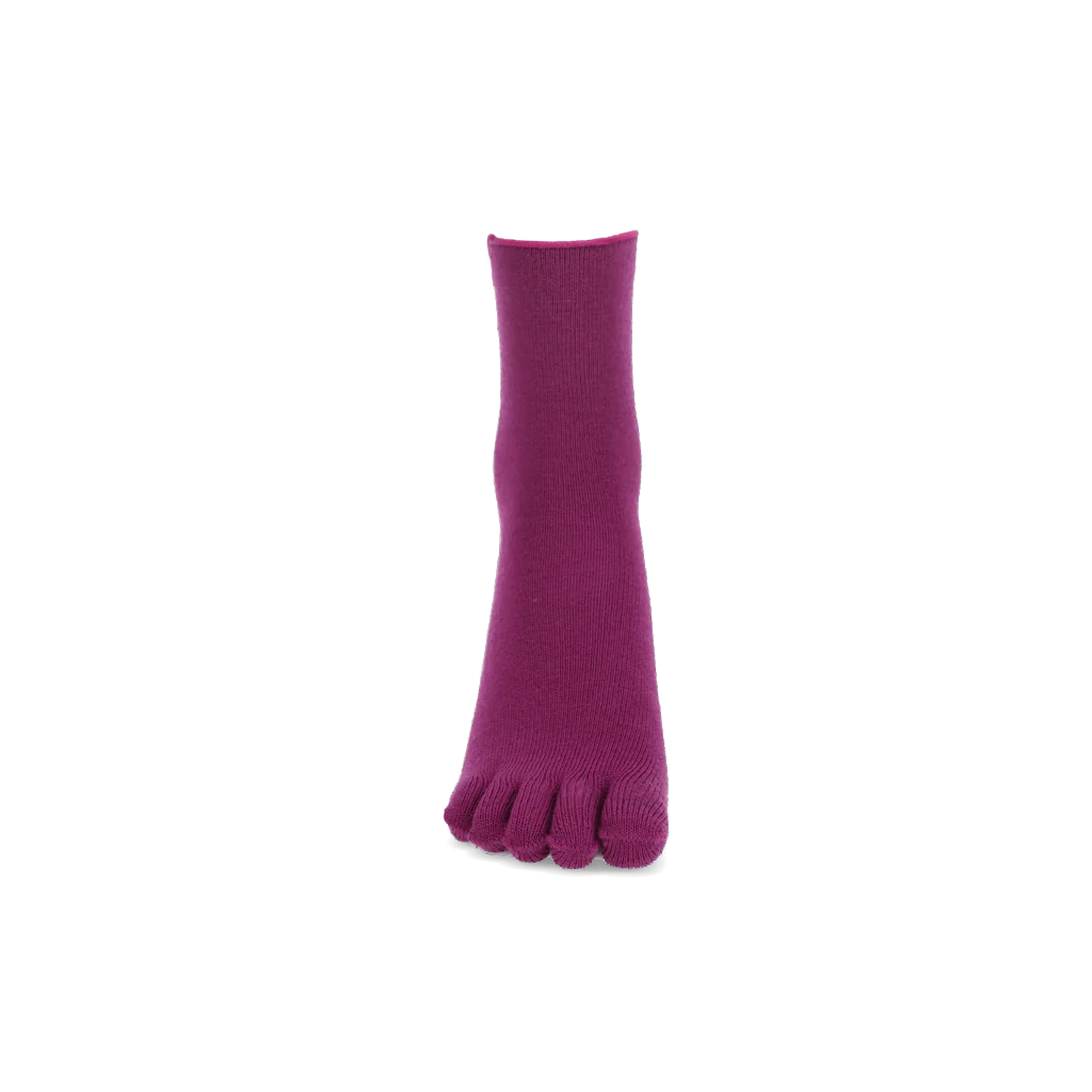 Super Extra Fine Merino Wool Toe Crew Socks - Image 4