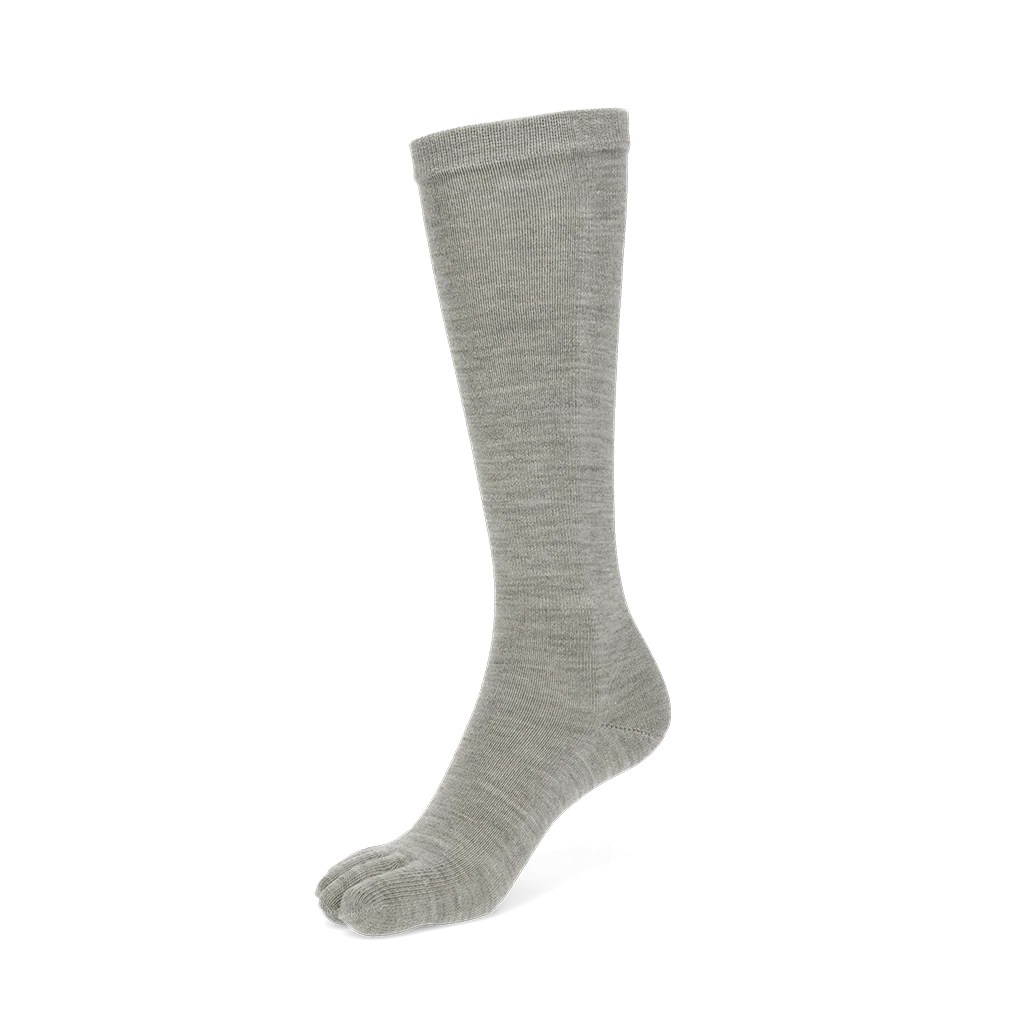Super Extra Fine Merino Wool Toe Knee-High Socks - Image 5