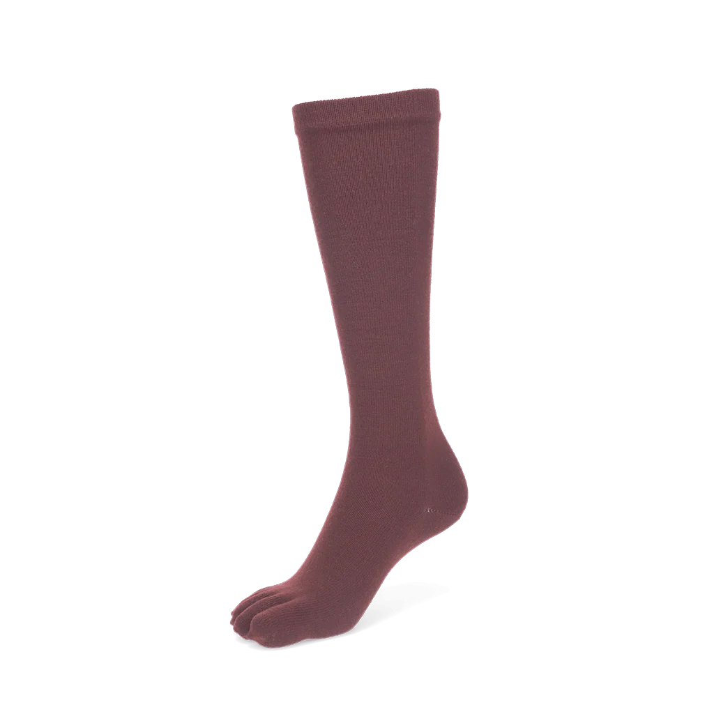 Super Extra Fine Merino Wool Toe Knee-High Socks - Image 7