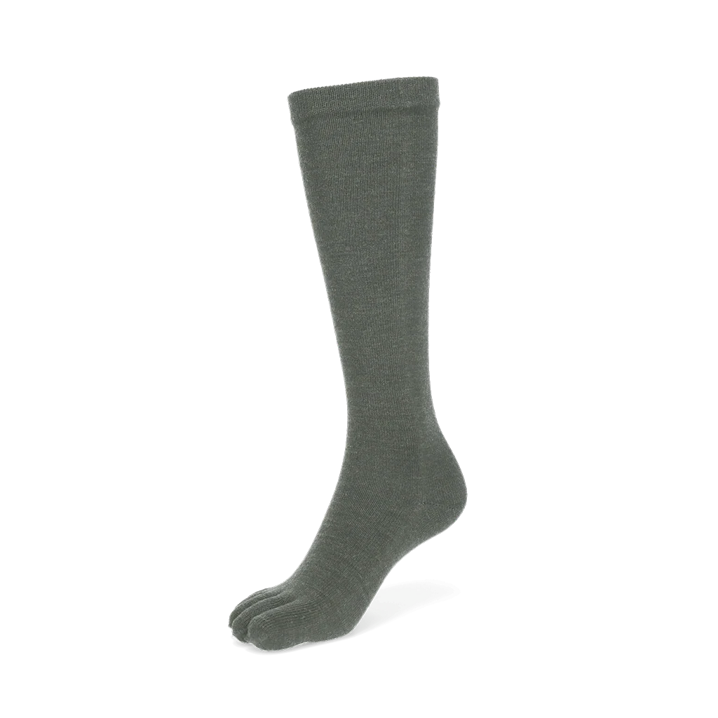 Super Extra Fine Merino Wool Toe Knee-High Socks - Image 9