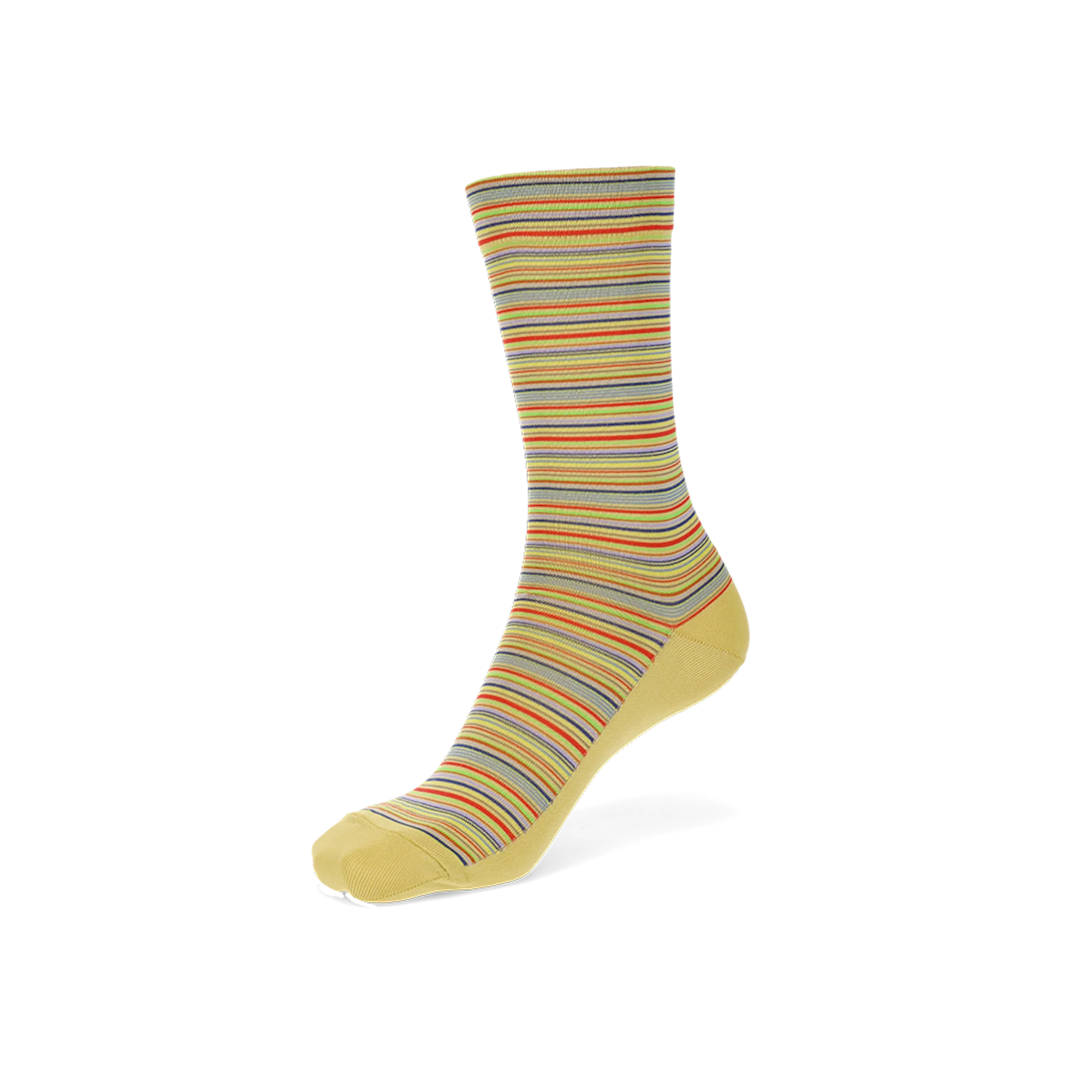 Sustainable Striped Crew Socks - Image 3