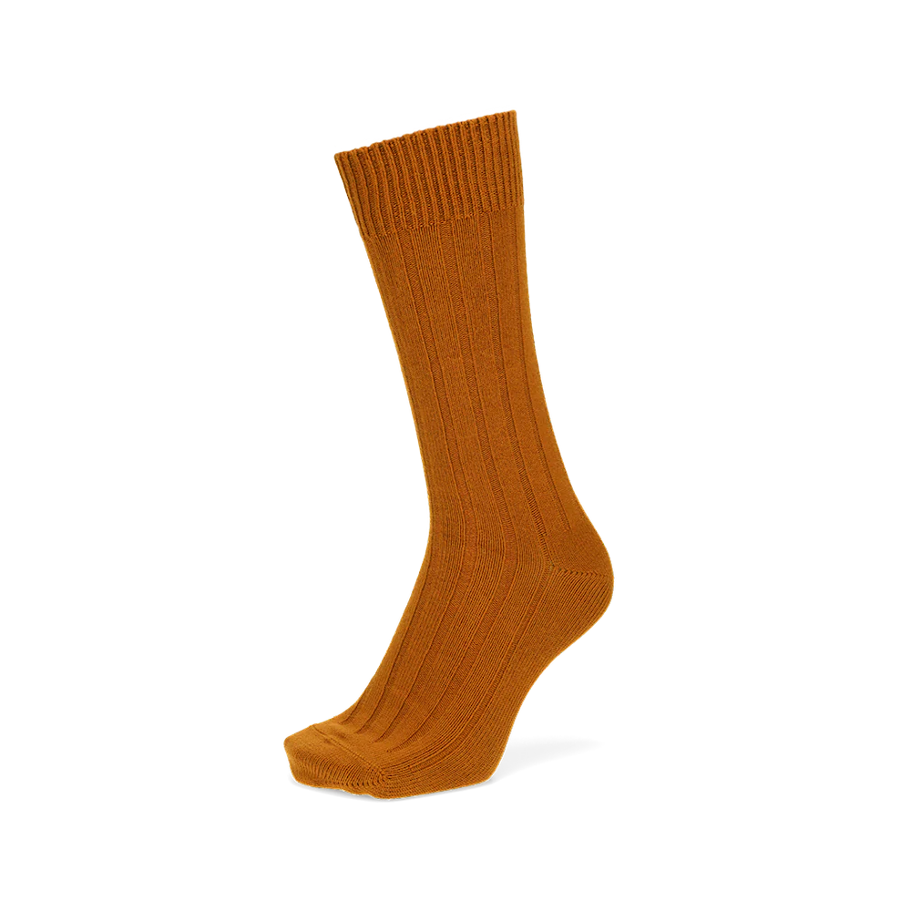 Wide-Ribbed Cotton Crew Socks - Image 10