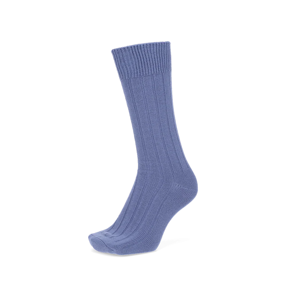 Wide-Ribbed Cotton Crew Socks - Image 14