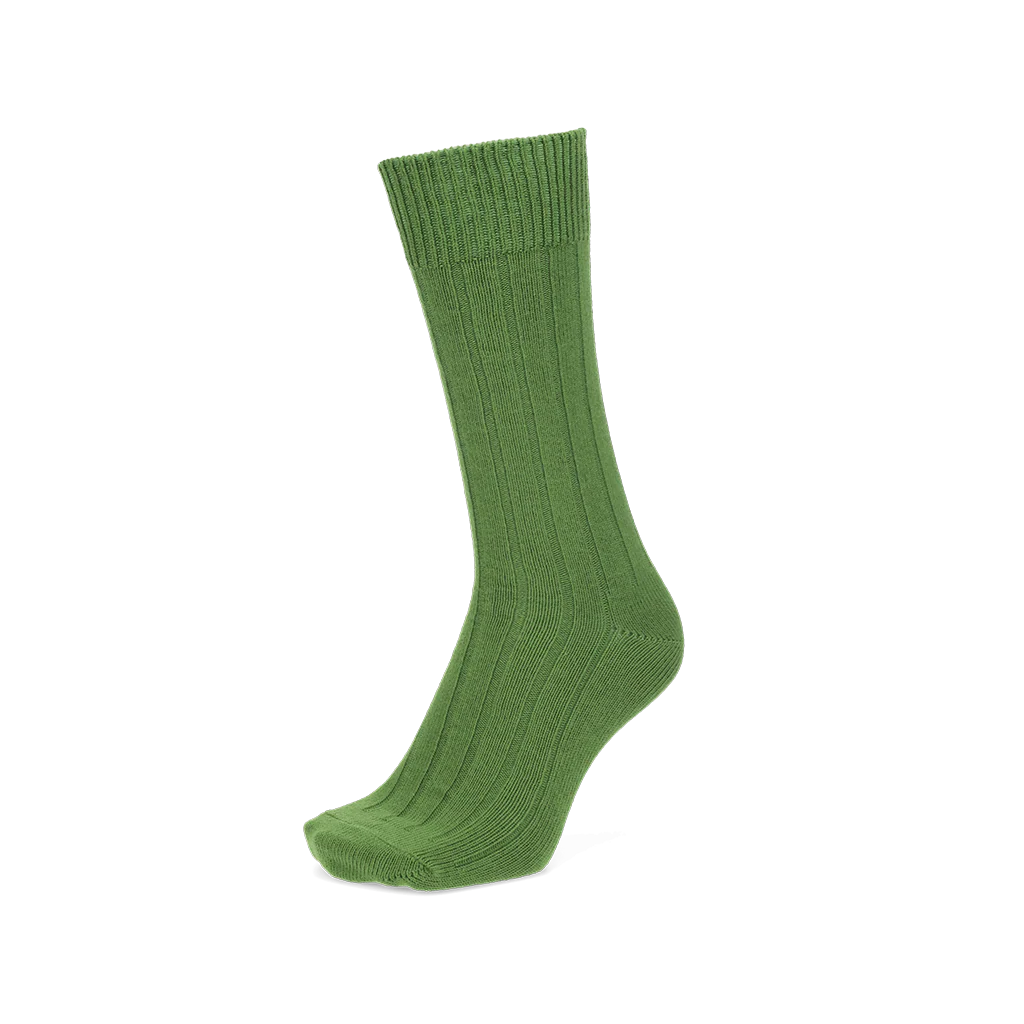 Wide-Ribbed Cotton Crew Socks - Image 15