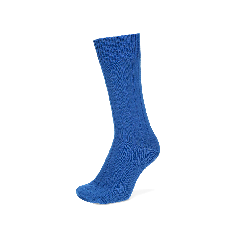 Wide-Ribbed Cotton Crew Socks - Image 16