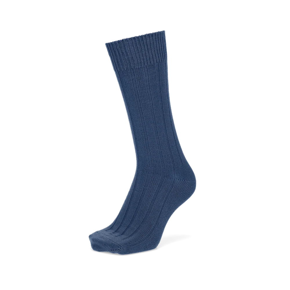 Wide-Ribbed Cotton Crew Socks - Image 17