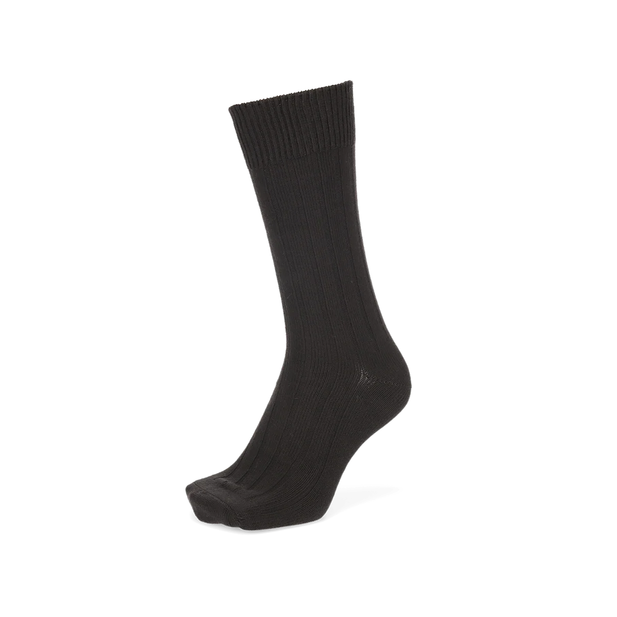 Wide-Ribbed Cotton Crew Socks - Image 7