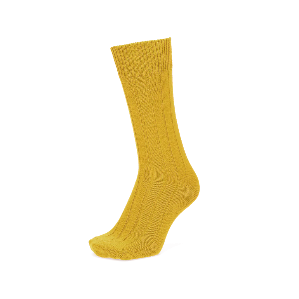 Wide-Ribbed Cotton Crew Socks - Image 8