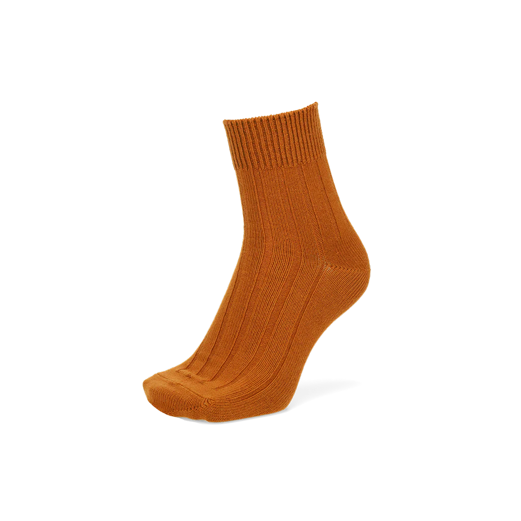 Wide-Ribbed Cotton Quarter Socks - Image 13