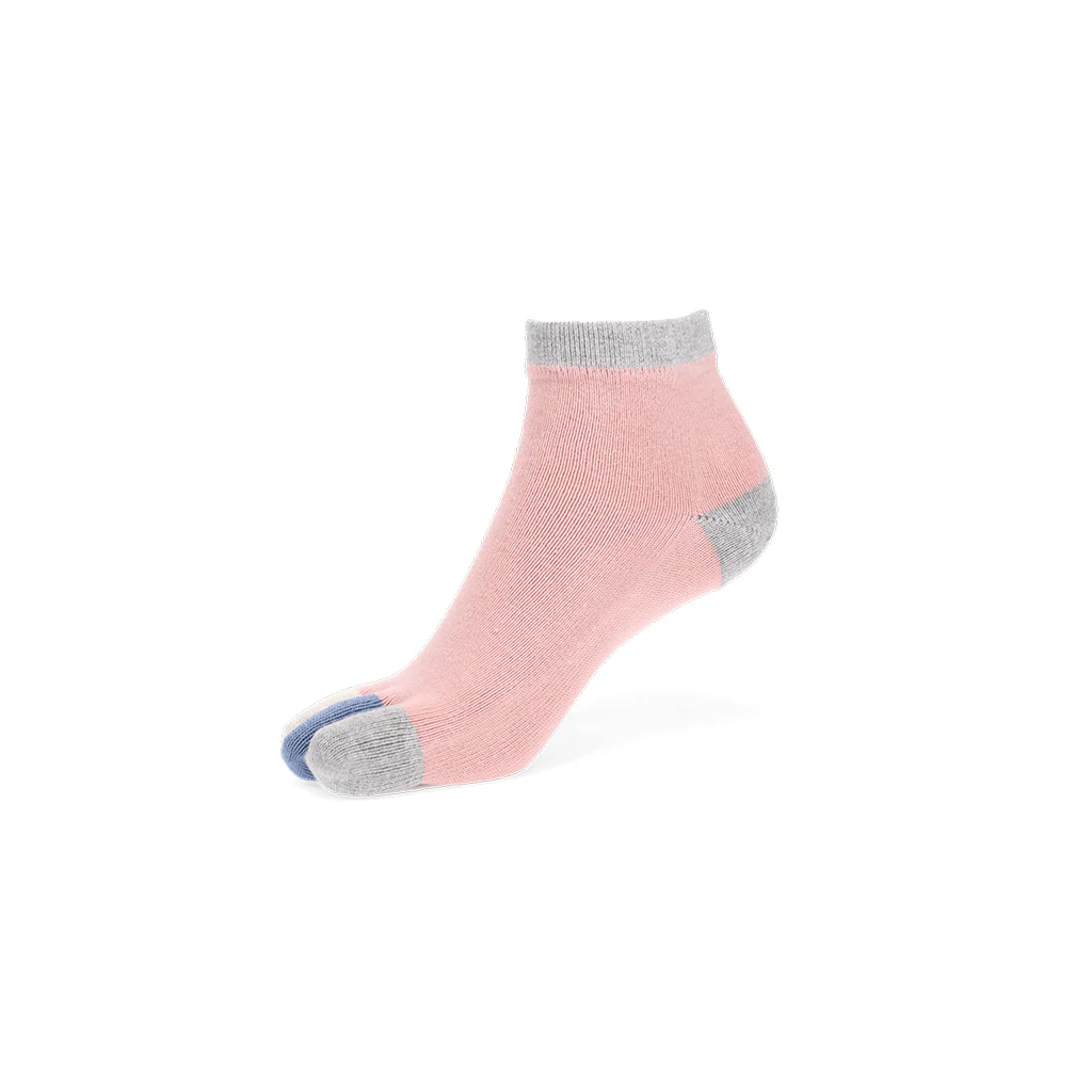 Colorful Toes Cotton Quarter Socks - Image 13